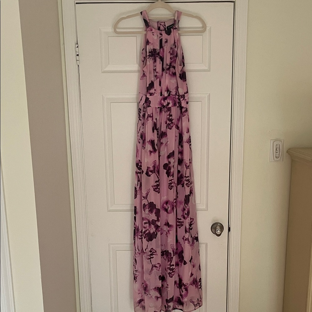 INC International Concepts Pink Floral Maxi Dress